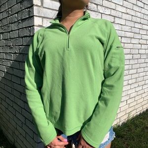 LL bean Fleece quarter zip